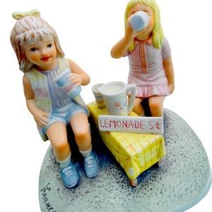 FRANCES HOOKS FOUR SEASONS SIGNED NUMBERED LEMONADE STAND NEW CONDITION